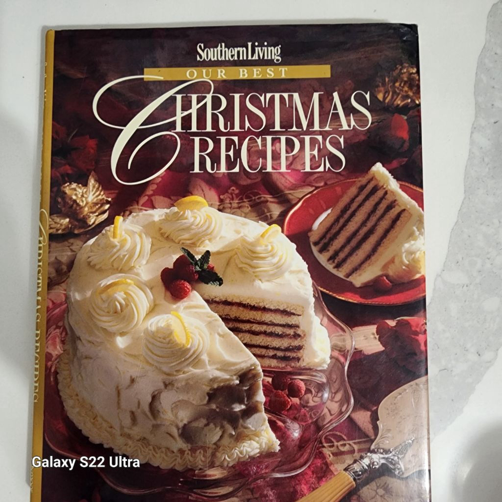 Southern Living Our Best Christmas Recipes Cookbook, 1994